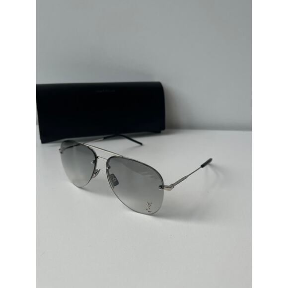 NEW Saint Laurent Classic SL 11M 005 Aviator Sunglasses - Picture 5 of 9